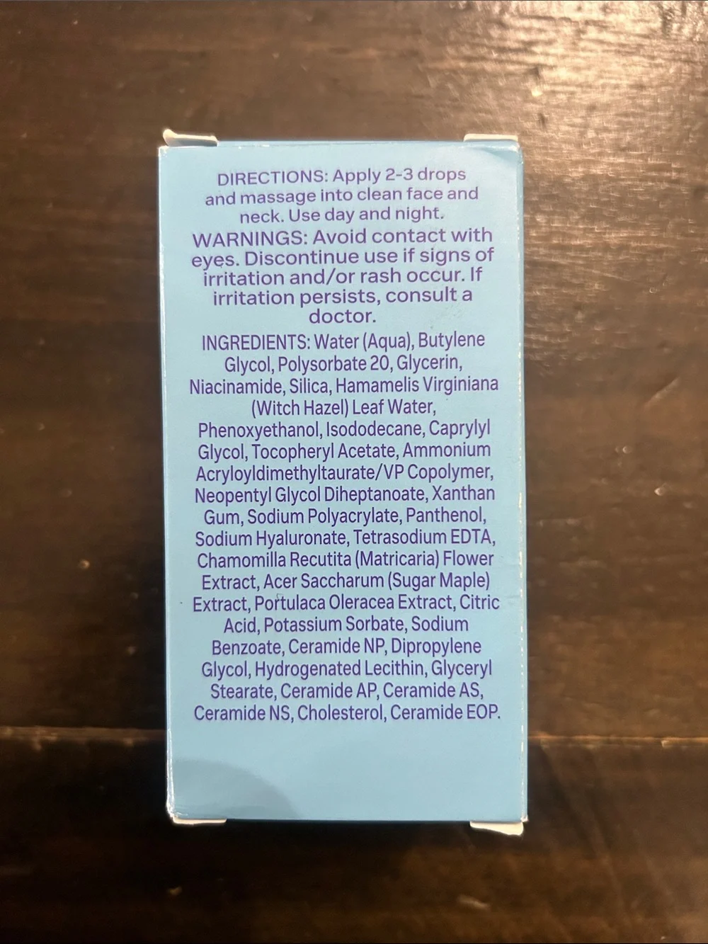 N/A hydrating serum